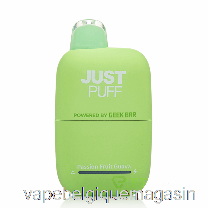 Vape Juice Justpuff 6000 Goyave Fruit De La Passion Jetable
